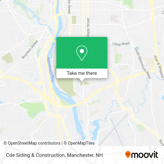 Cde Siding & Construction map