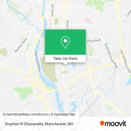 Stephen R Chavanelle map