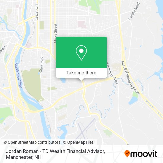 Jordan Roman - TD Wealth Financial Advisor map