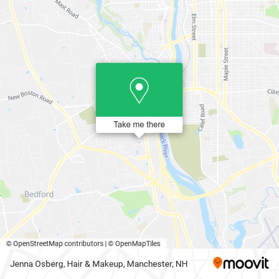 Jenna Osberg, Hair & Makeup map