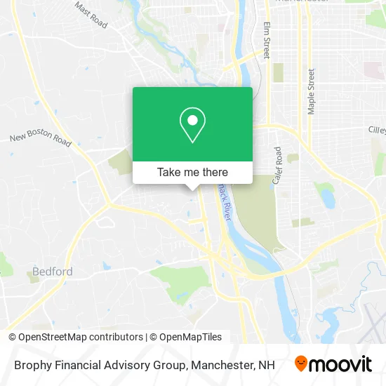 Brophy Financial Advisory Group map