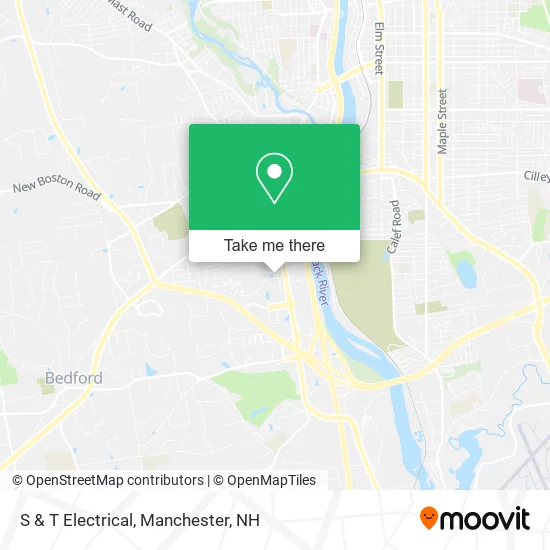 S & T Electrical map