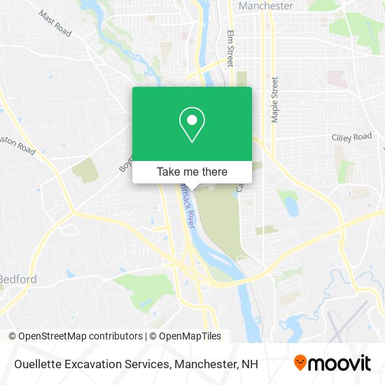 Ouellette Excavation Services map
