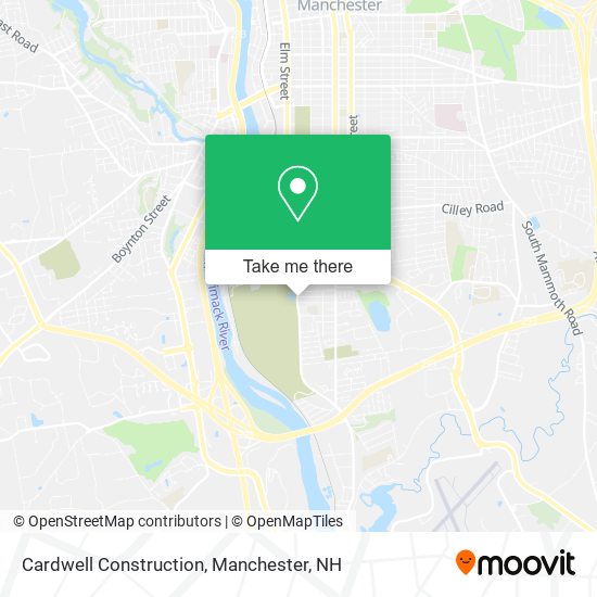 Cardwell Construction map