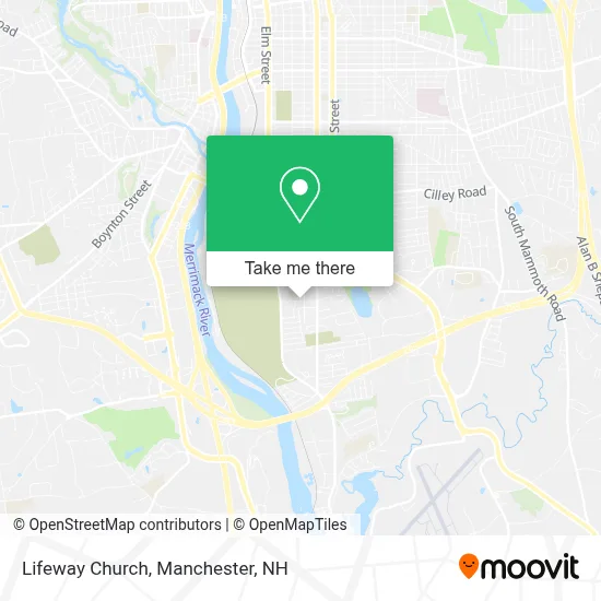 Lifeway Church map