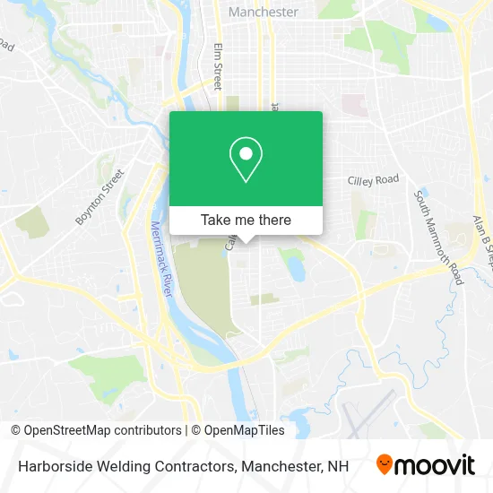 Harborside Welding Contractors map