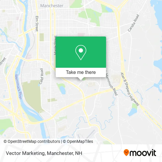 Vector Marketing map