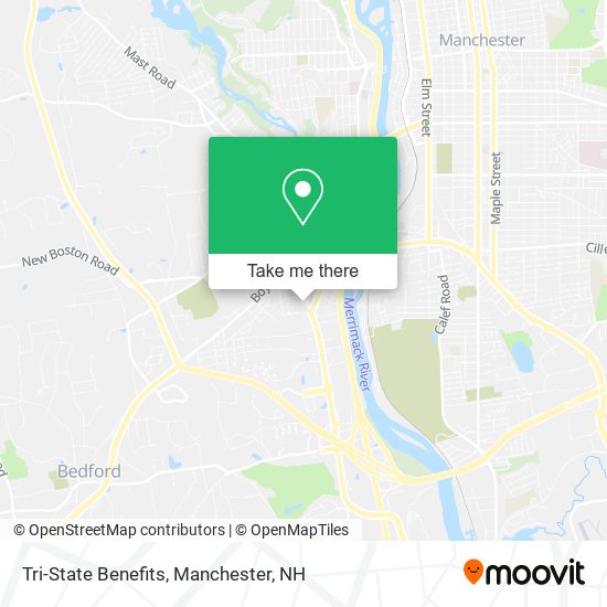 Mapa de Tri-State Benefits