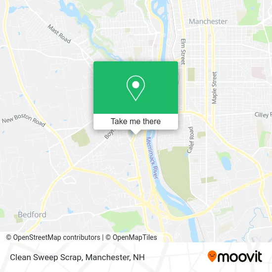 Clean Sweep Scrap map