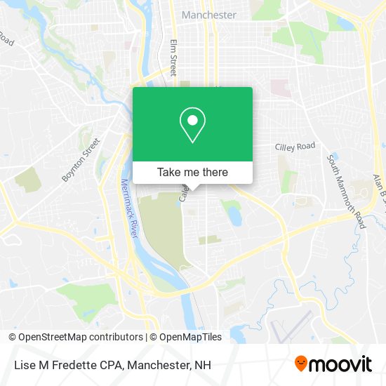 Lise M Fredette CPA map