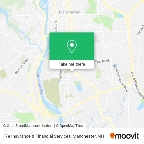 7e Insurance & Financial Services map