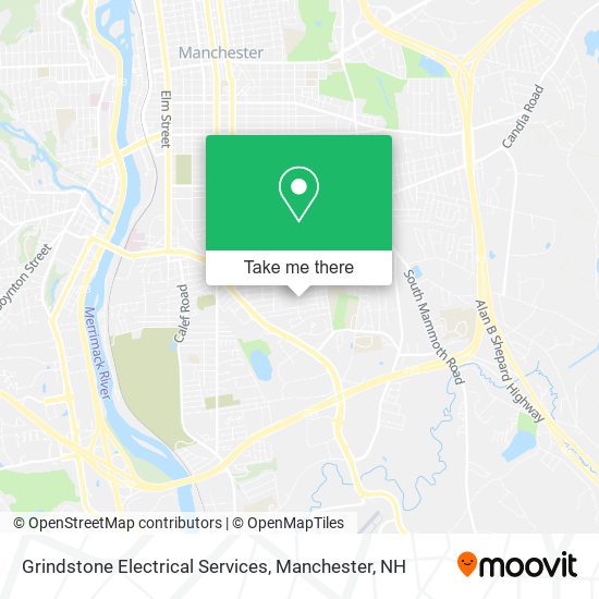 Mapa de Grindstone Electrical Services
