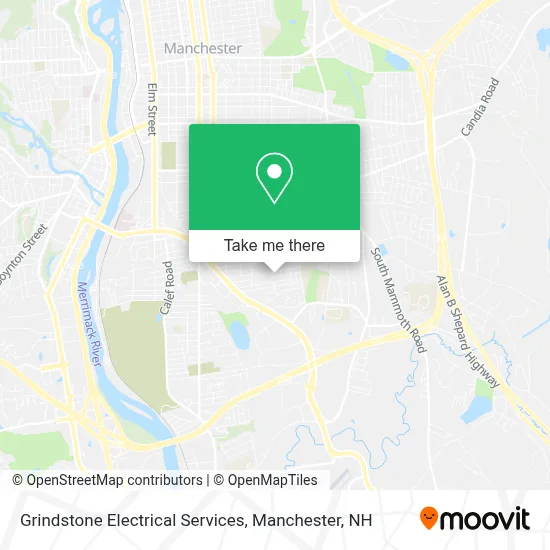 Grindstone Electrical Services map