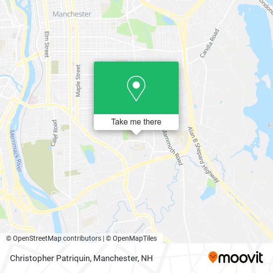 Christopher Patriquin map