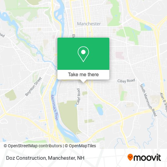 Mapa de Doz Construction