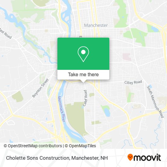Mapa de Cholette Sons Construction