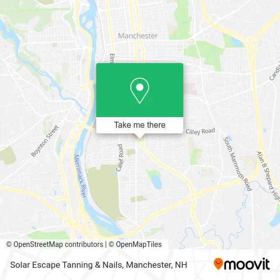 Solar Escape Tanning & Nails map