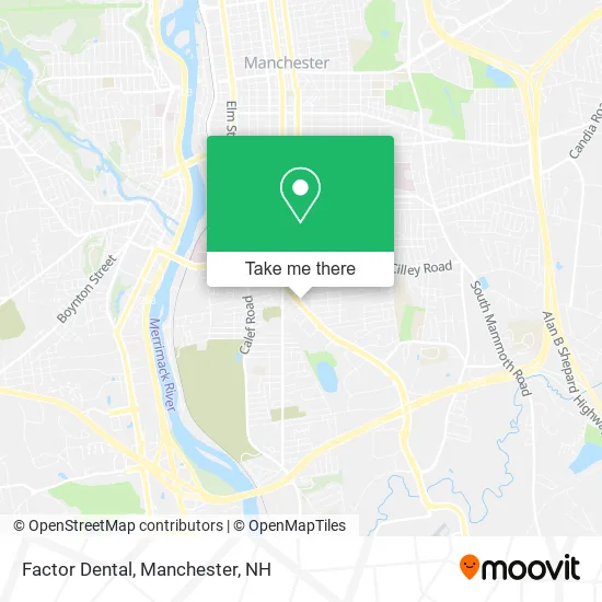 Factor Dental map