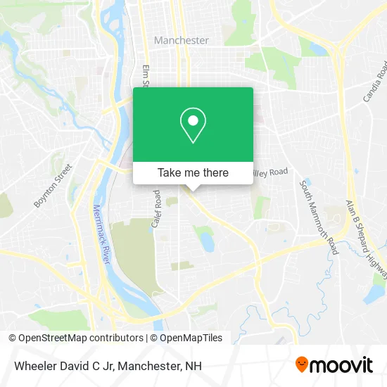 Wheeler David C Jr map