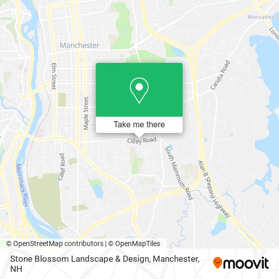 Stone Blossom Landscape & Design map