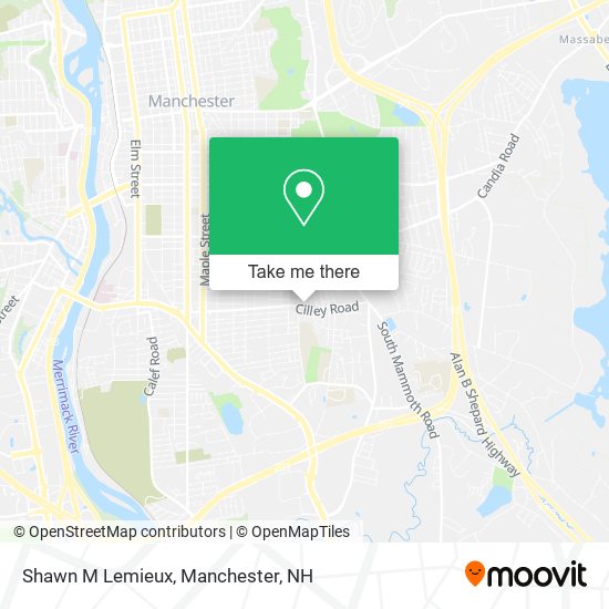 Shawn M Lemieux map