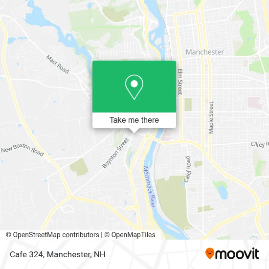 Cafe 324 map