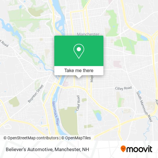 Believer's Automotive map
