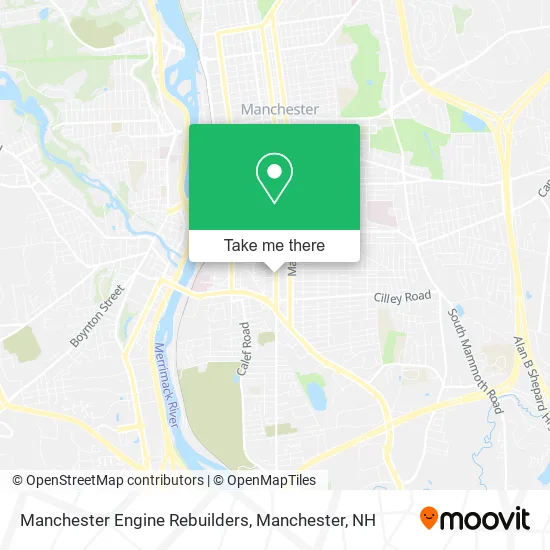 Manchester Engine Rebuilders map
