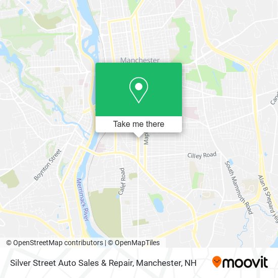 Silver Street Auto Sales & Repair map