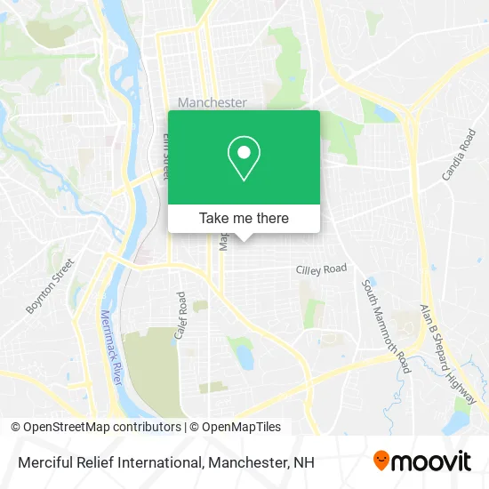 Merciful Relief International map