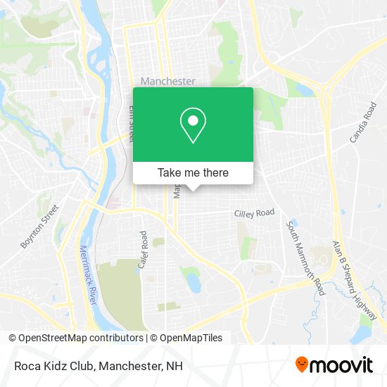 Mapa de Roca Kidz Club