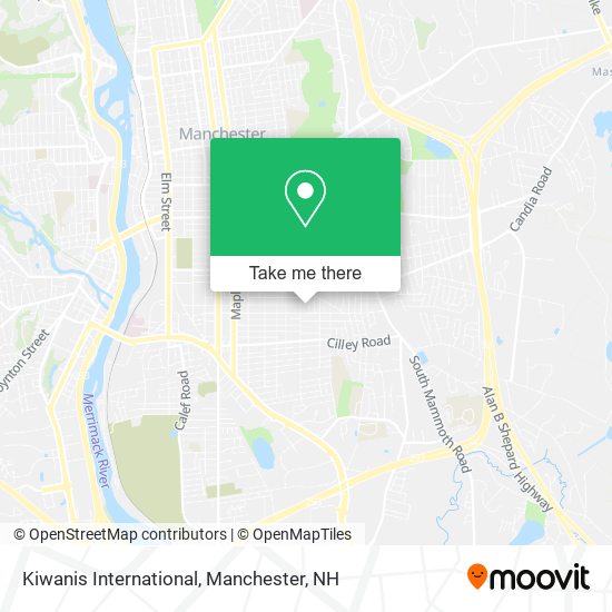 Kiwanis International map