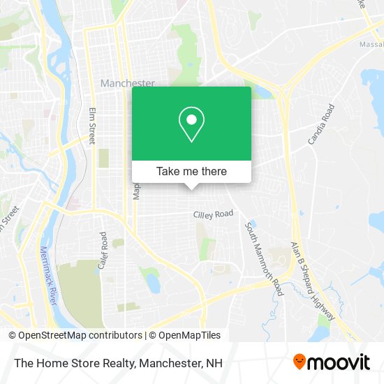 The Home Store Realty map