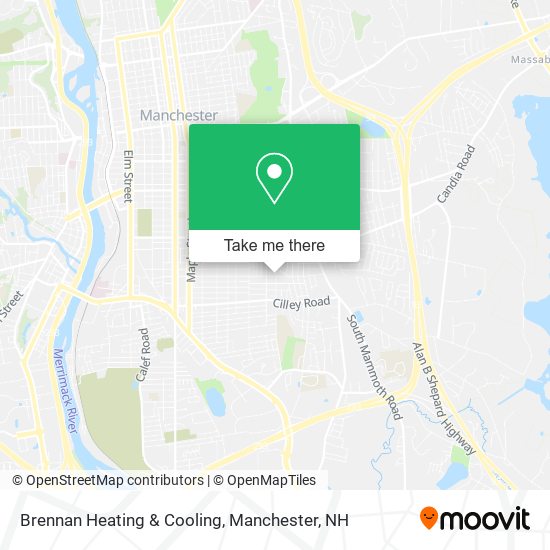 Mapa de Brennan Heating & Cooling