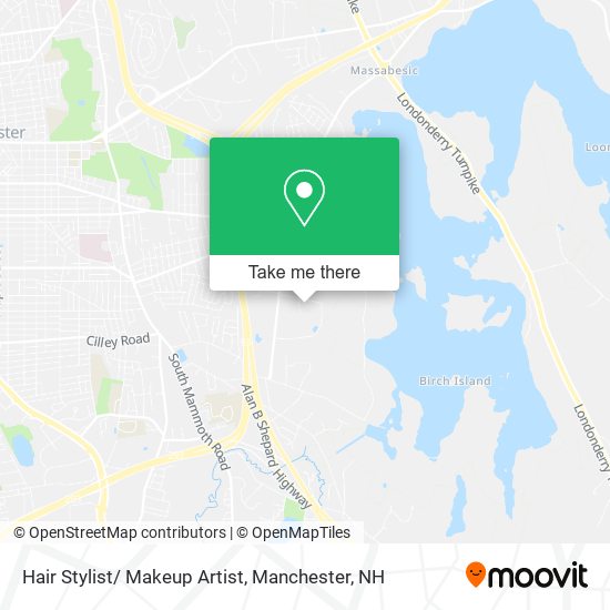 Mapa de Hair Stylist/ Makeup Artist