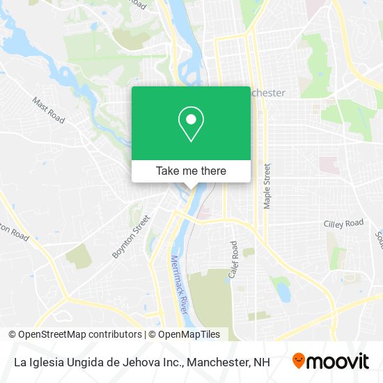 La Iglesia Ungida de Jehova Inc. map