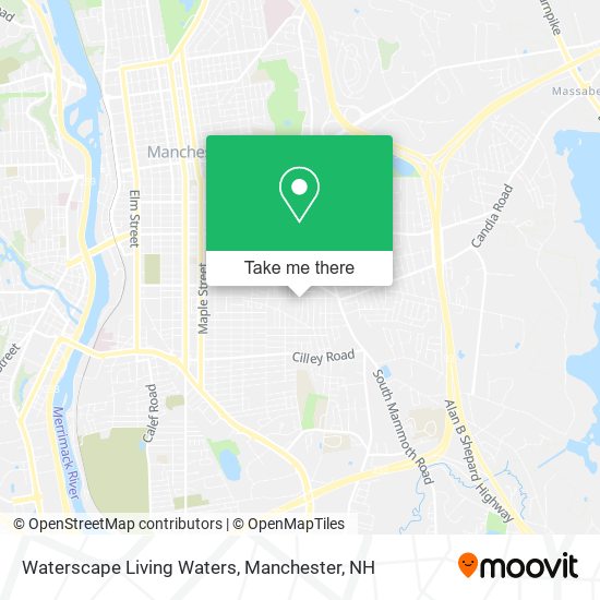Waterscape Living Waters map
