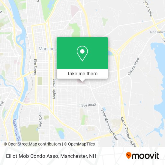 Mapa de Elliot Mob Condo Asso