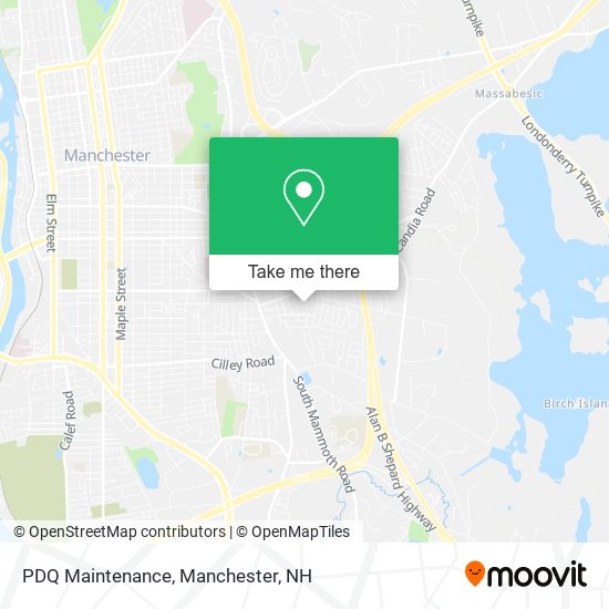 Mapa de PDQ Maintenance