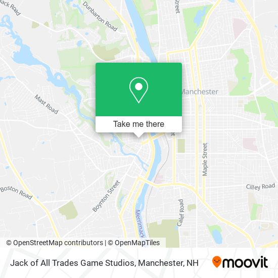 Jack of All Trades Game Studios map