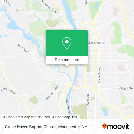 Mapa de Grace Haven Baptist Church