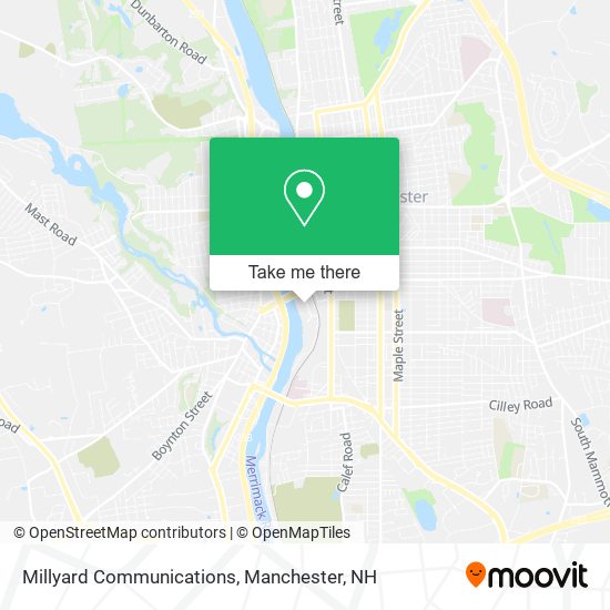 Millyard Communications map