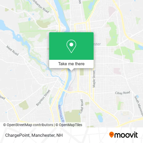 ChargePoint map