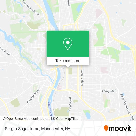 Sergio Sagastume map