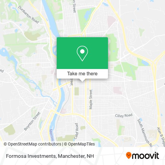 Formosa Investments map