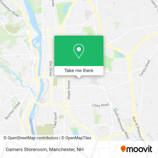 Gamers Storeroom map