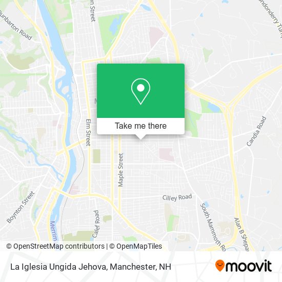 La Iglesia Ungida Jehova map