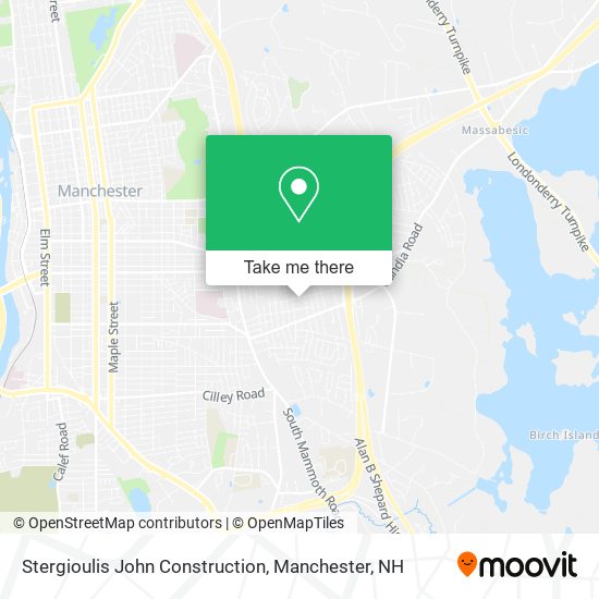 Mapa de Stergioulis John Construction