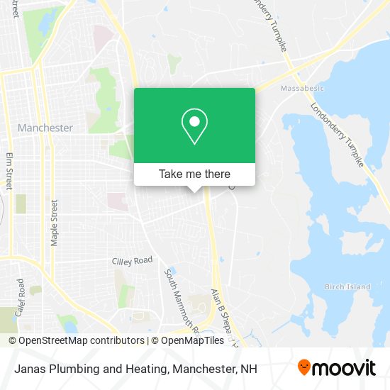 Mapa de Janas Plumbing and Heating
