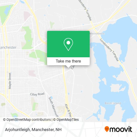 Mapa de Arjohuntleigh